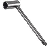 SmallCat Guitar Truss Rod Wrench, 5/16 Inch Guitar Repair Adjustment Wrench with Cross Screwdriver, Black Guitar Neck Repair Accessories Maintenance Tools for Universal Guitar