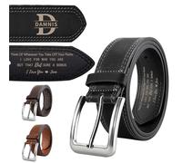Smallduuck Personalized Belts for Men Custom Name Leather Belt for Men I Love You For Who You Are But That Sure Is A Bonus Personalized Engraved Leather Belt Fathers Day Dad Leather Belt