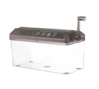 Smaller Paper Shredder,Compact Hand Cranked Document Destroyer,Handheld Document Shredder | For Home Office School University Dormitory Apartment Personal Privacy Protection