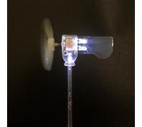 Smallest LED Wind Turbine Generator Model - Portable Educational Device for Physics Lessons on Wind Power Dynamics School Project Set