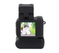 Smallest Portable Vintage Small Camera, Small Digital Camera with 1080P Resolution for Travel Life Recording, LED Flash Light, Colorful LCD Screen, 480mAh Lithium Battery