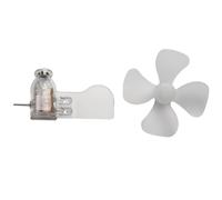 Smallest Wind Turbine Generator Rotation for Plastic Model Educational Teaching Tool Science Experiment Kit Students Classroom Red
