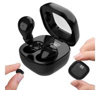 Smallest Wireless Sleep Earbuds - 0.1oz Invisible Mini Bluetooth Earphones for Side Sleepers,Small Ears,IPX5 Waterproof, 24H Battery,Clear Calls,Noise Cancelling Ear Buds for Sleeping,Working,Hiking