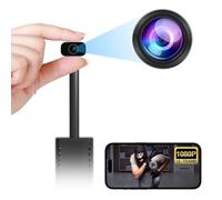 Smallest Wireless USB Battery Camera,Mini Spy Camera,HD1080P Video Recording Live Feed,Tiniest Portable Camera,Baby Monitor,Nanny Cam with Auto Night Vision,Motion Detection,Cloud Storage Loop Record
