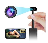 Smallest Wireless USB Battery Camera,Mini Spy Camera,HD1080P Video Recording Live Feed,Tiny Portable Camera,Baby Monitor,Nanny Cam with Auto Night Vision,Motion Detection,Cloud Storage Loop Record
