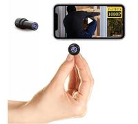 Smallest Wireless WiFi Camera,Spy Cameras,Tiniest Camera,HD1080P Video Recorder Live Feed,Bullet Cameras,Tiny Portable Cameras,Baby Monitor with Auto Night Vision Detection,Cloud Storage,Loop Record