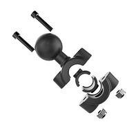 smallJUN 1 Inch Ball Car Headrest Motorcycle Scooter Rearview Mirror Stem Bar Mount For Garmin For Ram Mounts Motorcycle Mount Black