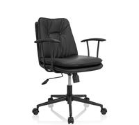 SMALLO - Home Office Chair Black