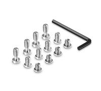 SMALLRIG 1/4 Screws for DSLR Camera Cage, 12 pcs, Stainless Steel Material | For DSLR Camera Cage or Additional Accessories