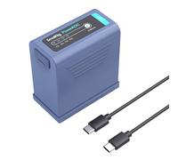 SMALLRIG 10500mAh USB-C Battery for Sony NP-F970/F750/F550-4267 | High-Capacity Replacement with USB-C Fast Charging, for Monitors, for LED Video Lights, and for Camcorders