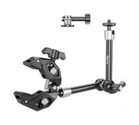 SMALLRIG 11" Magic Arm Kit With Super Clamp & 1/4"-20 Screw - 4454 | Camera Mount Articulating Friction Arm for Camera, Light, Monitor, Webcam or Action Camera ≤1.5kg, for Table, Tube