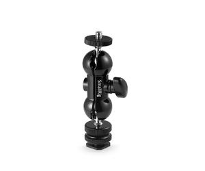 SmallRig 1135 Cool-Ballhead-V1 Multi-Function Dual Ballhead with Hot Shoe Mount & 1/4" Screw