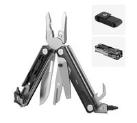 SMALLRIG 16-in-1 EDC Multitool Aluminum w/Pliers/Scissors/Wrenches-5294 | Compact Aluminum Multi-Tool with Pliers, Scissors, Screwdrivers, Wrenches, and Ruler, for Photography, Outdoor, Daily
