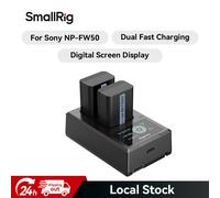 SmallRig 2 Pack 1030mAh Replacement NP-FW50 Camera Battery and Charger Kit 3818