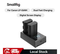 SmallRig L2 Pack 2040mAh LP-E6NH Battery Charger Kit,Dual Charger for Canon 3821