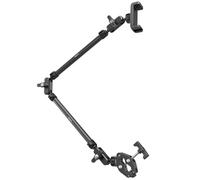 SMALLRIG 22.4" Magic Arm with Super Clamp, Overhead Phone Mount, Flexible Desk Camera Mount with 1/4" Screw and Cable Clip, Max Load 2.2lb, for iPhone, Action Camera, Video Light, Webcam, Mic - 5625