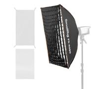 SMALLRIG 24" x 35" Quick Release Softbox Bowens FS-6090 with Diffuser/Honeycomb Grid/Bag, Softbox Compatible with SmallRig RC 220 pro, for Bowens Mount COB Lights, for Godox for Neewer - 5369