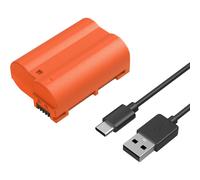 SMALLRIG 2400mAh EN-EL15C USB-C Battery for Nikon Z6 III, - Orange