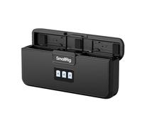 SMALLRIG 3-Channel Charger for GoPro Hero 12/11/10/9 27W PD-5418 | 1.5h Rapid Charging with TFT Screen, Features 4 SD Card Slots and Pop-Up Unlock Button