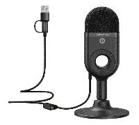 SmallRig 3491 simorr Wave U1 USB Condenser Microphone (Black)
