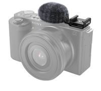 SmallRig 3526 Cold Shoe Adapter with Windshield for Sony ZV-E10 and ZV-1