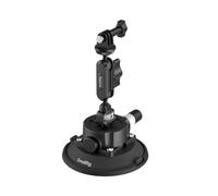 SMALLRIG 4.5" Suction Cup Mount with Ball Head Magic Arm, Action Camera Mount for DJI Osmo Action 5 Pro/4, for Insta360 x5, for Gopro 13/12, Load Capacity 1.5kg, on Car Windshield or Window - 5855