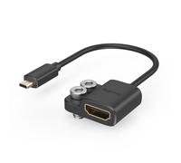 SMALLRIG 4K Cable Adapter 4K@60Hz, Male Micro Type D to Female Type A -3021 | Converter for Sony A7R IV / A7RIII/ A7III/ A7II/ A7RII, for Fujifilm X-T2/ X-T3, Cable Length 8 cm/3 inch