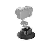 SMALLRIG 5" Electric Suction Cup Mount with Safety Tether - 5398 | for Vehicles, 2000mAh Battery, Type-C, High Performance Electric Motor, Camera Car Mount for Cameras, for GoPro, for DJI