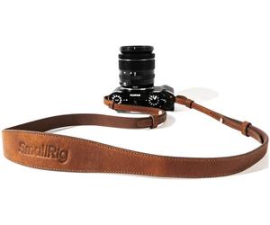 SmallRig 5209 Universal Leather Camera Shoulder Strap (brown)