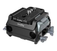 SmallRig 5366 Manfrotto-Type Mount Plate Kit with 15mm Dual Rod Clamp