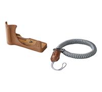 SmallRig 5432 Leather Half Case Kit for Canon EOS R50 V (Brown)