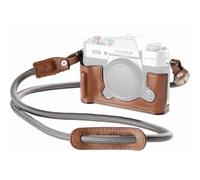 SmallRig 5670 Leather Half Case Kit for FUJIFILM X-T30 / X-T30 II / X-T30 III, Brown