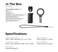 SmallRig 6694 SGM1 Multi-Functional Attachable Shooting Grip