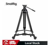SmallRig 73" Heavy-Duty Fluid Head Tripod (Manfrotto QR Plate) & Tripod Dolly