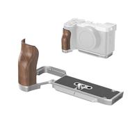 SMALLRIG A7C II / A7CR Handgrip L-Shape Grip for Sony Alpha 7C - 4796B | II/Alpha 7CR, Quick Release Plate for Arca, Lightweight Wooden Side Handle, for Quickly Switch on Tripods/Handheld Shooting