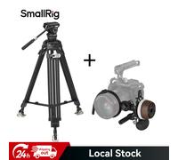 SmallRig AD-100 78" Camera Video Tripod + Follow Focus F60 for Canon Nikon Sony