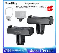 SmallRig Adapter Support for DJI Osmo 360 / Action 5 Pro/4/3 Universal Action Camera Mount for Magic Arm Selfie Neck Mount 5813
