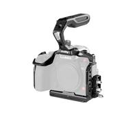 SMALLRIG All-Round Protective Cage Kit for Panasonic S1R II/S1 II/S1 IIE, with Top Handle & Cable Clamp, Built in Quick Release Plate for Arca-Swiss, Cold Shoe Mount, Strap Slots - 5503