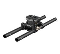 SMALLRIG Arca-Type Mount Plate with 15mm Dual Rod Clamp 6761