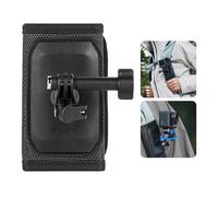 SMALLRIG Backpack Strap Mount for DJI Osmo Nano Action 6/5 Pro/4/Pocket 4/3, for GoPro Hero 13/12/11, for Insta360 X5/4/3/Ace Pro 2, Hook and Loop Fastener Clip Mount with Ball Head Adapter Base -5721