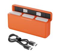 SMALLRIG Battery Charger for DJI Action 6, Action 5 Pro, Action 4, Action 3, Osmo 360, 4H Rapid Charging, 3-Channel Battery Charger with 2 TF Card Slots, Lightweight for DJI Action 6 Accessories -5922