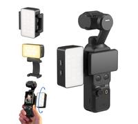 SMALLRIG Bi-Color LED Video Light for DJI Osmo Pocket 4P/4/3, Mini Video Light with 650mAh Battery, CCT Mode 2700K-6500K, 360° Adjustments, for Selfie Vlog Recording, Content Creators Photographer5733