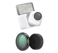 SMALLRIG Black Diffusion 1/4 Filter for Insta360 GO Ultra w/Cover-5863 | Dreamy Cinematic Lens Filter, Multi-Coated HD Glass, Reduces Highlights and Lowers Contrast, Includes Lens Cover