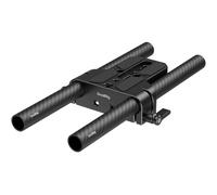SmallRig Bottom Mount Plate with Dual 15mm Rod Clamp for Sony for Canon for Panasonic for Cages, Mainstream Cinema Camera -5609 5609