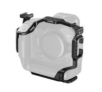 SMALLRIG Cage for Canon R1-5413 | Full-Cover R1 Cage w/Detachable Cold Shoe Mount, Quick Release Plates for Arca, 1/4"-20 & 3/8"-16 for ARRI locating holes