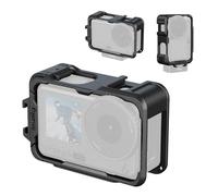 SMALLRIG Cage for DJI Osmo Action 6 Basic w/Cold Shoe & Full Access-5886 | Protective Frame with Multiple Expansion Interfaces and a Cold Shoe, Lightweight, Sturdy, Full Access Design