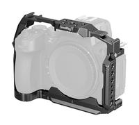 SMALLRIG Cage for Nikon Z5 II, Z5, Z6, Z6II, Z7, Z7II, Aluminum Alloy Camera Cage with Cold Shoe Mount, 1/4''-20 & 3/8''-16 Threaded Holes, Quick Release Plate for Arca-Swiss, Strap Slots - 5257