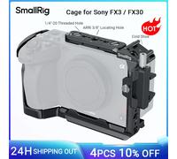 SmallRig Cage for Sony FX30 / FX3 Camera Cage Rig Kit With Cable Clamp Cold Shoe NATO Rail Accessories for Mic Light 4183 4183 Cage