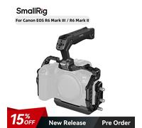 SmallRig EOS R6 Mark III Camera Cage Kit "HawkLock" Quick Release Cage for Canon EOS R6 Mark III / R6 Mark II 5954 5957