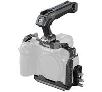 SMALLRIG Cage Kit for Panasonic G9 II / S5 II / S5 IIX with NATO Top Handle, Cable Clamp for HDMI & USB-C, Built-in Quick Release Plate for Arca, 1/4''-20 & 3/8''-16 Threaded Holes - 5752